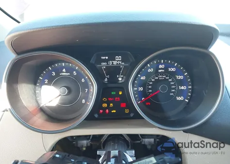 2013 Hyundai Elantra Gls from USA, damaged, VIN 5NPDH4AE9DH445812